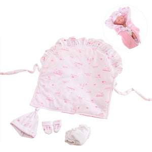 Planet Gates pink peony New Clothes Fit 30cm Doll Dress Jumpsuit Doll Clothing Accessories American Doll Accessories Fit For 12inch Baby Doll DIY Toys