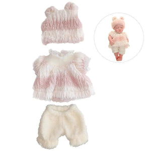 Planet Gates pink peony New Clothes Fit 30cm Doll Dress Jumpsuit Doll Clothing Accessories American Doll Accessories Fit For 12inch Baby Doll DIY Toys