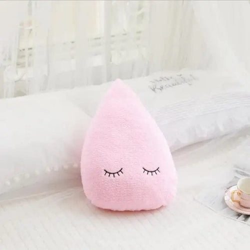 Planet Gates pink raindrop New Stuffed Cloud Moon Star Raindrop Plush Pillow Soft Cushion Toys For Children Baby Kids Girl Christmas Gift Room Car Decor