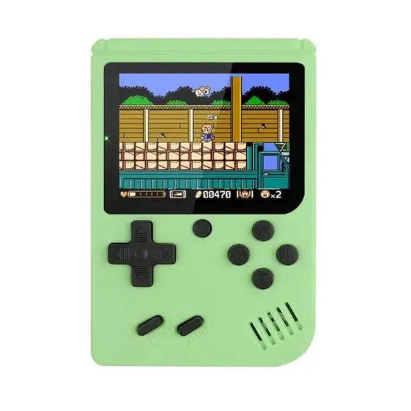 Planet Gates Pink Retro Portable Mini Handheld Video Game Console 8 Bit 3.0 Inch Color LCD Kids Color Game Player Built in 500 Games