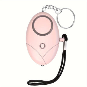 Planet Gates pink Safe Sound Personal Alarm, 1 Pack 130DB Personal Security Alarm Keychain With LED Lights, Emergency Safety Alarm For Women, Men, Elderly
