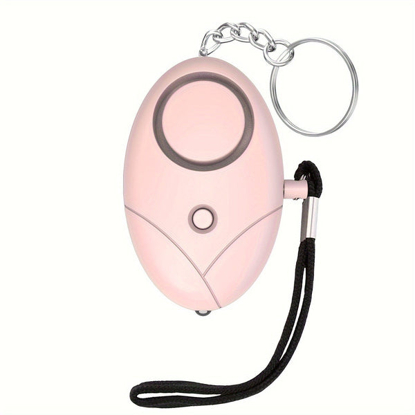Planet Gates pink Safe Sound Personal Alarm, 1 Pack 130DB Personal Security Alarm Keychain With LED Lights, Emergency Safety Alarm For Women, Men, Elderly