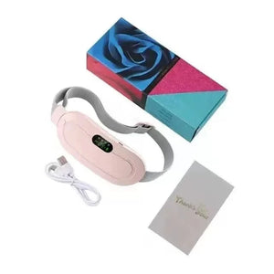 Planet Gates pink Warm Belly Waist Belt Heating Aunt Flo Artifact Warm Uterus Waist Massage