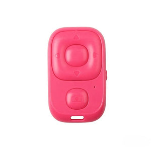 Planet Gates Pink Wireless Bluetooth-compatible Remote Control Button Controller for Tik Tok Self-Timer Camera Stick Shutter Phone Selfie E-book