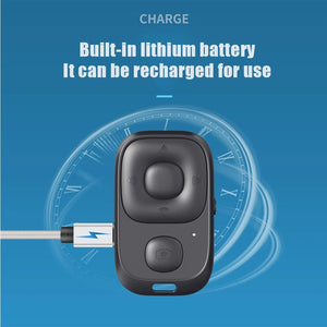 Planet Gates Pink Wireless Bluetooth-compatible Remote Control Button Controller for Tik Tok Self-Timer Camera Stick Shutter Phone Selfie E-book