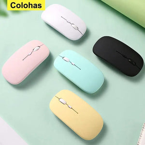 Planet Gates Pink Wireless Bluetooth Mouse Portable Magic Silent Ergonomic Mice For Laptop iPad Tablet Notebook Mobile Phone Office Gaming Mouse