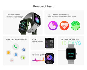 Planet Gates Pink Xiaomi Call Smart Watch Women Custom Dial Smartwatch For Android IOS Waterproof Bluetooth Music Watches Full Touch Clock