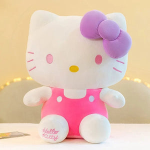 Planet Gates pinkkt / 45cm Sanrio Hello Kitty Kuromi Melody Stuffed Toys Cute Plush Cinnamoroll Toys Kawaii Baby Christmas Gifts Children Dolls For Girl