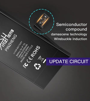 Planet Gates PINZHENG Battery For iPhone X XR XS 11 12 13 Mini Max Pro Promax Real High Capacity Replacement Bateria Warranty One Year