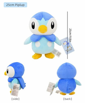 Planet Gates Piplup 25cm / Other 25cm Original Pokemon Piplup Stuffed Plush Toys Plushie Soft Animal Kawaii Anime Dolls Birthday Party Gift For Kids Baby Girls