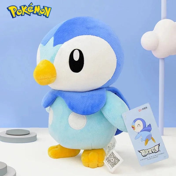 Planet Gates Piplup 25cm / Other 25cm Original Pokemon Piplup Stuffed Plush Toys Plushie Soft Animal Kawaii Anime Dolls Birthday Party Gift For Kids Baby Girls