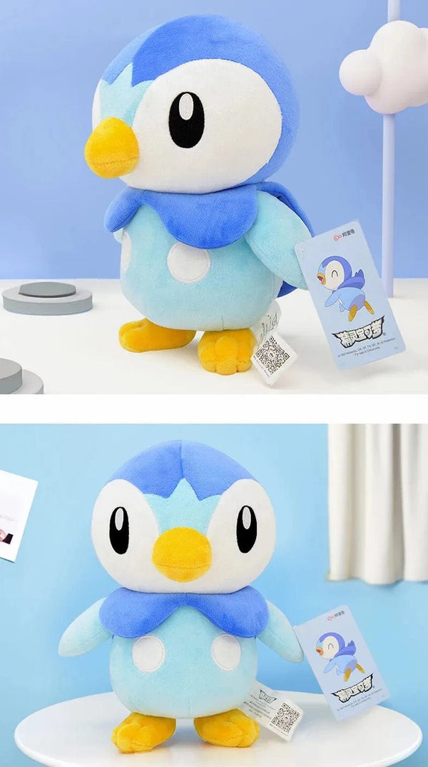 Planet Gates Piplup 25cm / Other 25cm Original Pokemon Piplup Stuffed Plush Toys Plushie Soft Animal Kawaii Anime Dolls Birthday Party Gift For Kids Baby Girls