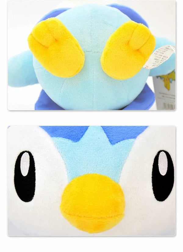 Planet Gates Piplup 25cm / Other 25cm Original Pokemon Piplup Stuffed Plush Toys Plushie Soft Animal Kawaii Anime Dolls Birthday Party Gift For Kids Baby Girls