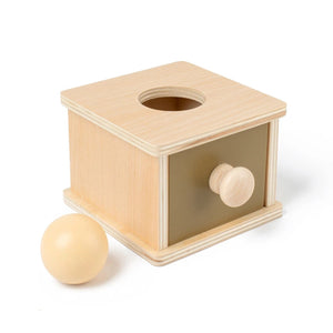 Planet Gates Pitching Box Montessori Early Education Children 0-3 Intelligence Development Wooden Round Ball Educational Baby Target Box Teaching Aids Toy