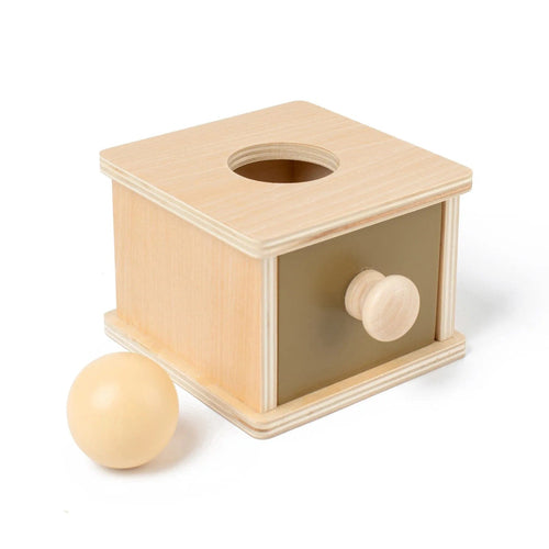 Planet Gates Pitching Box Montessori Early Education Children 0-3 Intelligence Development Wooden Round Ball Educational Baby Target Box Teaching Aids Toy