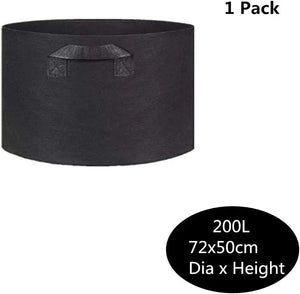 Planet Gates Planting bag black/grey potato fabric vegetable seedling  growing pot garden tools 1-15 gallon eco-friendly grow bag