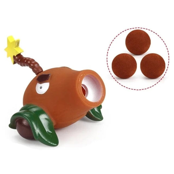 Planet Gates Plants vs Zombies 2 Cactus Peashooter Coconut Cannon A.K.E.E Toy Set 6 Style Game Figures Soft Silicone Zombie Birthday Gift Boy