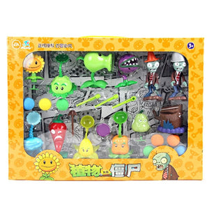 Planet Gates Plants vs Zombies 2 Playset Cactus Peashooter Coconut Cannon Genuine Game scene Figure Ornaments Soft Silicone Birthday Gift boy