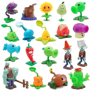 Planet Gates Plants vs Zombies 2 Playset Cactus Peashooter Coconut Cannon Genuine Game scene Figure Ornaments Soft Silicone Birthday Gift boy