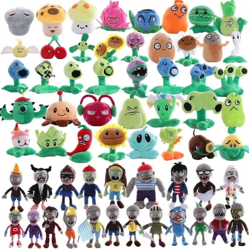 Planet Gates Plants vs Zombies 2 Video Game Character Plush Toys PVZ Plants Peashooter SunFlower Anime Stuffed Plush Dolls Gifts for Children