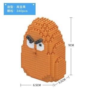 Planet Gates Plants VS Zombies Blocks Small Cartoon Mini Building Block Peashooter SunFlower Chomper Assemble Action Model Doll Toy for Kids
