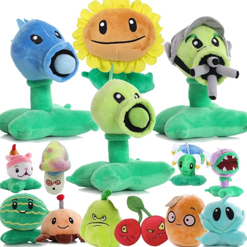 Planet Gates Plants Vs Zombies Stuffed Sunflower PeaShooter Jalapeno WallNut Potato Mines Chomper Birthday Christmas Gifts Kids Toys For Boys