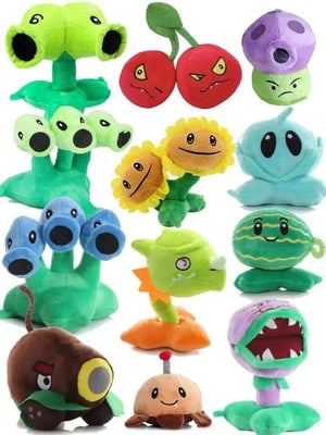 Planet Gates Plants Vs Zombies Stuffed Sunflower PeaShooter Jalapeno WallNut Potato Mines Chomper Birthday Christmas Gifts Kids Toys For Boys
