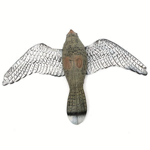 Planet Gates Plastic Flying Bird 1pc, 3D Fake Flying Falcon Hawk Bird Repellent Decoy Pest Control Garden Scarer Scarecrow Ornament For Hunting Yard Decoration