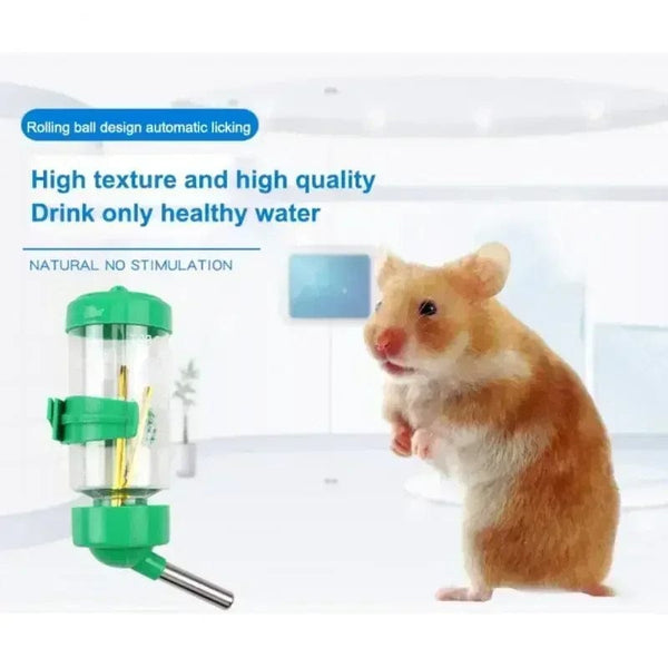 Planet Gates Plastic Hamster Drinker Water Bottle Dispenser Feeder Hanging Guinea Pig Squirrel Rabbit Drinking Bottle Pet Drinking Fountain