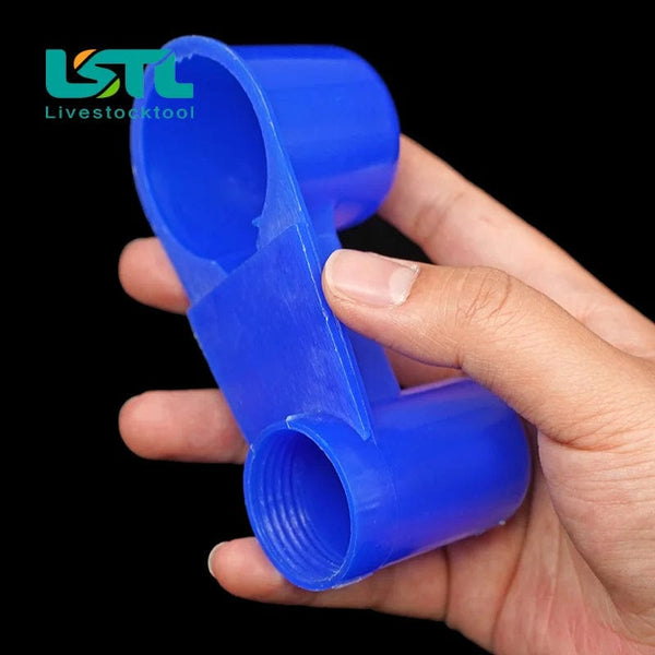 Planet Gates Plastic Pet Bird Dove Drinker Bowl Quail Water Cups Bottle Cat Chicken Pigeon Parrot Hamster Double Nozzle Water Guide For  Bird