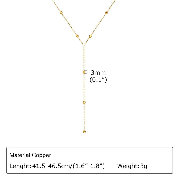 Planet Gates PNB-216G Gold Plated Lariat Necklace for Women, Double Laryered Long Chain Drop Pendant Choker Necklaces Fashion Gifts
