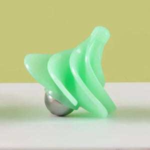 Planet Gates Pneumatic Gyro Decompression Toy Gyro Colorful Wind Blowing Rotating Gyro Pneumatic Spinning Top Fidget Toys For Children Gift