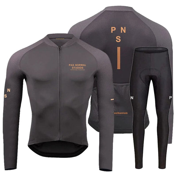 Planet Gates Pns 2024 Team Cycling Jersey Set Long Sleeve Mountain Bike Clothes Wear Maillot Ropa Ciclismo Racing Bicycle Cycling Clothing