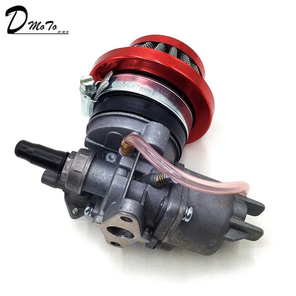 Planet Gates Pocket Bike 47cc 49cc engine carb carburetor with Pod Air Filter  2 stroke for Mini Quad ATV Dirt Bike MiniMoto Go Kart Buggy