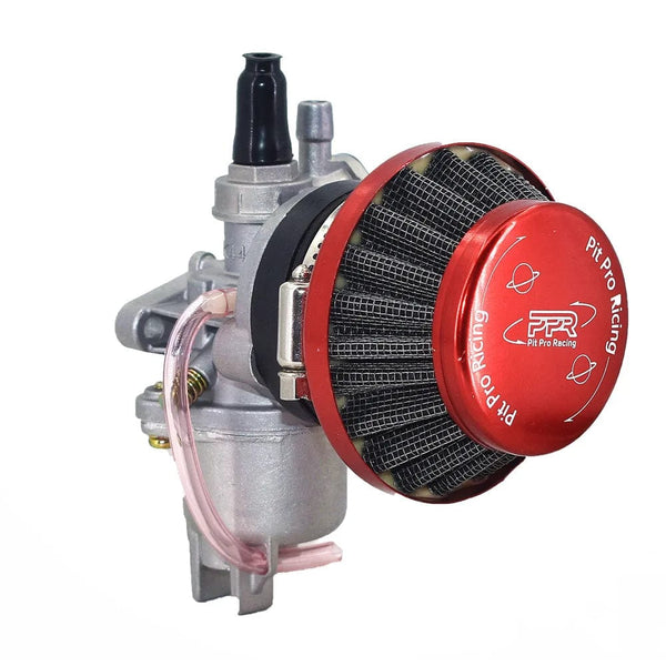 Planet Gates Pocket Bike 47cc 49cc engine carb carburetor with Pod Air Filter  2 stroke for Mini Quad ATV Dirt Bike MiniMoto Go Kart Buggy