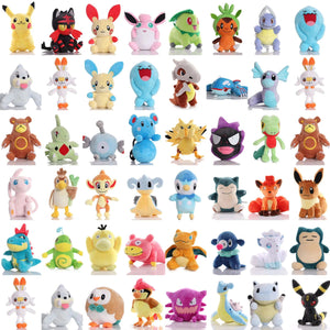 Planet Gates Poke Ball 8cm Original Pokemon Pikachu Plush Toys Eevee Charmander Squirtle Spheal Cyndaquil Gengar Sylveon Blastoise Anime Animal Stuffed Toy