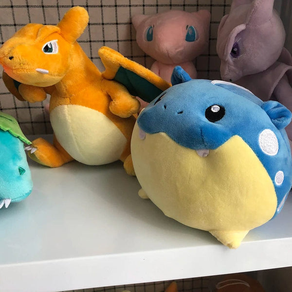 Planet Gates Poke Ball 8cm Original Pokemon Pikachu Plush Toys Eevee Charmander Squirtle Spheal Cyndaquil Gengar Sylveon Blastoise Anime Animal Stuffed Toy