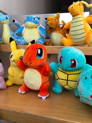 Planet Gates Poke Ball 8cm Original Pokemon Pikachu Plush Toys Eevee Charmander Squirtle Spheal Cyndaquil Gengar Sylveon Blastoise Anime Animal Stuffed Toy
