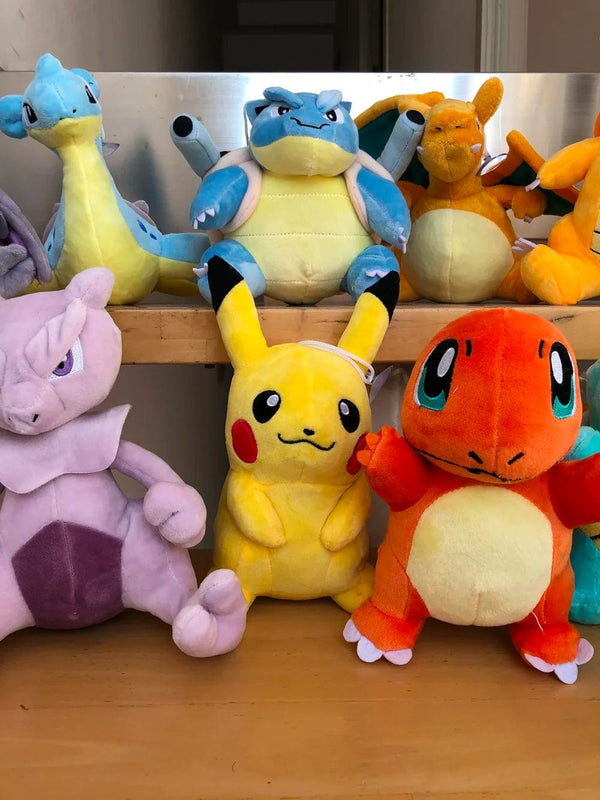 Planet Gates Poke Ball 8cm Original Pokemon Pikachu Plush Toys Eevee Charmander Squirtle Spheal Cyndaquil Gengar Sylveon Blastoise Anime Animal Stuffed Toy