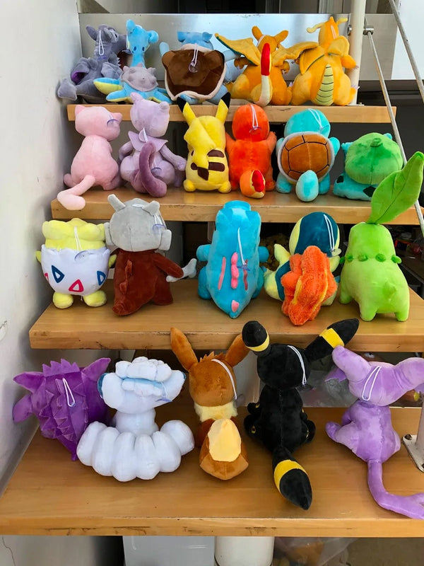 Planet Gates Poke Ball 8cm Original Pokemon Pikachu Plush Toys Eevee Charmander Squirtle Spheal Cyndaquil Gengar Sylveon Blastoise Anime Animal Stuffed Toy