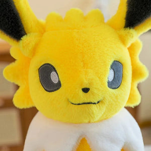 Planet Gates Pokemon Eevee Soft Hug Series Stuffed Plush Doll Toy Vaporeon Eeveelution Flareon Jolteon Pet Elves Gift
