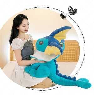 Planet Gates Pokemon Eevee Soft Hug Series Stuffed Plush Doll Toy Vaporeon Eeveelution Flareon Jolteon Pet Elves Gift