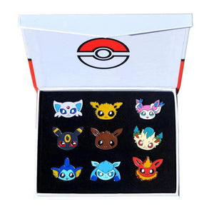 Planet Gates Pokemon Gym Badges Kanto Johto Hoenn Sinnoh Unova Kalos League Region Pins Brooches Orange Islands Box Collection Pocket Monster