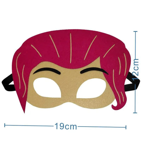 Planet Gates Pokemon-Mask-12PCS 12Pcs Pokemon Felt Mask Anime Cosplay Pikachu Eevee Eye Mask Kids Birthday Party Decoration Dress Up Masquerade Party Supplies