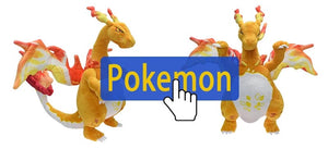 Planet Gates Pokemon Plush Charizard X Eevee Vaporeon Espeon Umbreon Lycanroc Lucario Sudowoodo Snor Rayquaza Gyarados Stuffed Toys for Kids