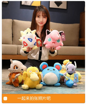Planet Gates Pokemon Plush Stuff Toy Pikachu Charizard Doll Gengar Squirtle Plush Doll Espeon Glaceon Umbreon Soft Cartoon Toys Kids Gift