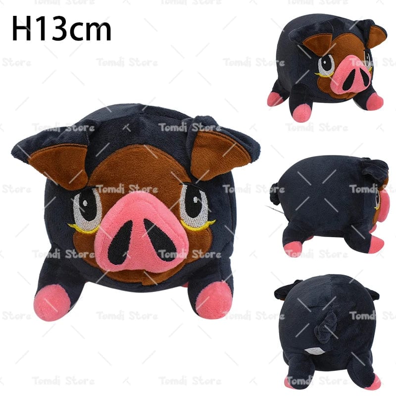 Planet Gates Pokemon Plush Tepig Victini Snivy Emolga Scorbunny Yamper Raboot Alolan Marowak Sleeping Vaporeon Smoliv Lechonk Stuffed Toys