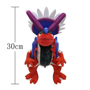 Planet Gates Pokemon Plush Toy Koraidon Miraidon Soft Stuffed Doll Anime Model Doll Pocket Monsters Kawaii Toys Kid Gift