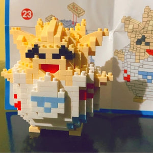 Planet Gates Pokemon Small Blocks Nanoblock Charizard Kyogre Groudon Rayquaza Model Education Graphics Toys for Kids Birthday Gift Toys