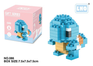 Planet Gates Pokemon Small Blocks Nanoblock Charizard Kyogre Groudon Rayquaza Model Education Graphics Toys for Kids Birthday Gift Toys